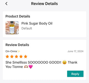 Pink Sugar Body Oil