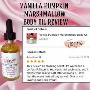 Vanilla Pumpkin Marshmallow Body Oil