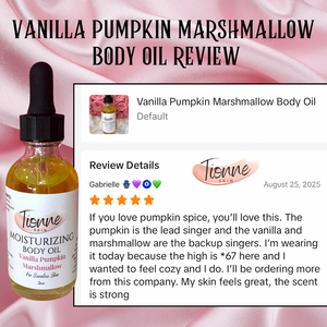 Vanilla Pumpkin Marshmallow Body Oil