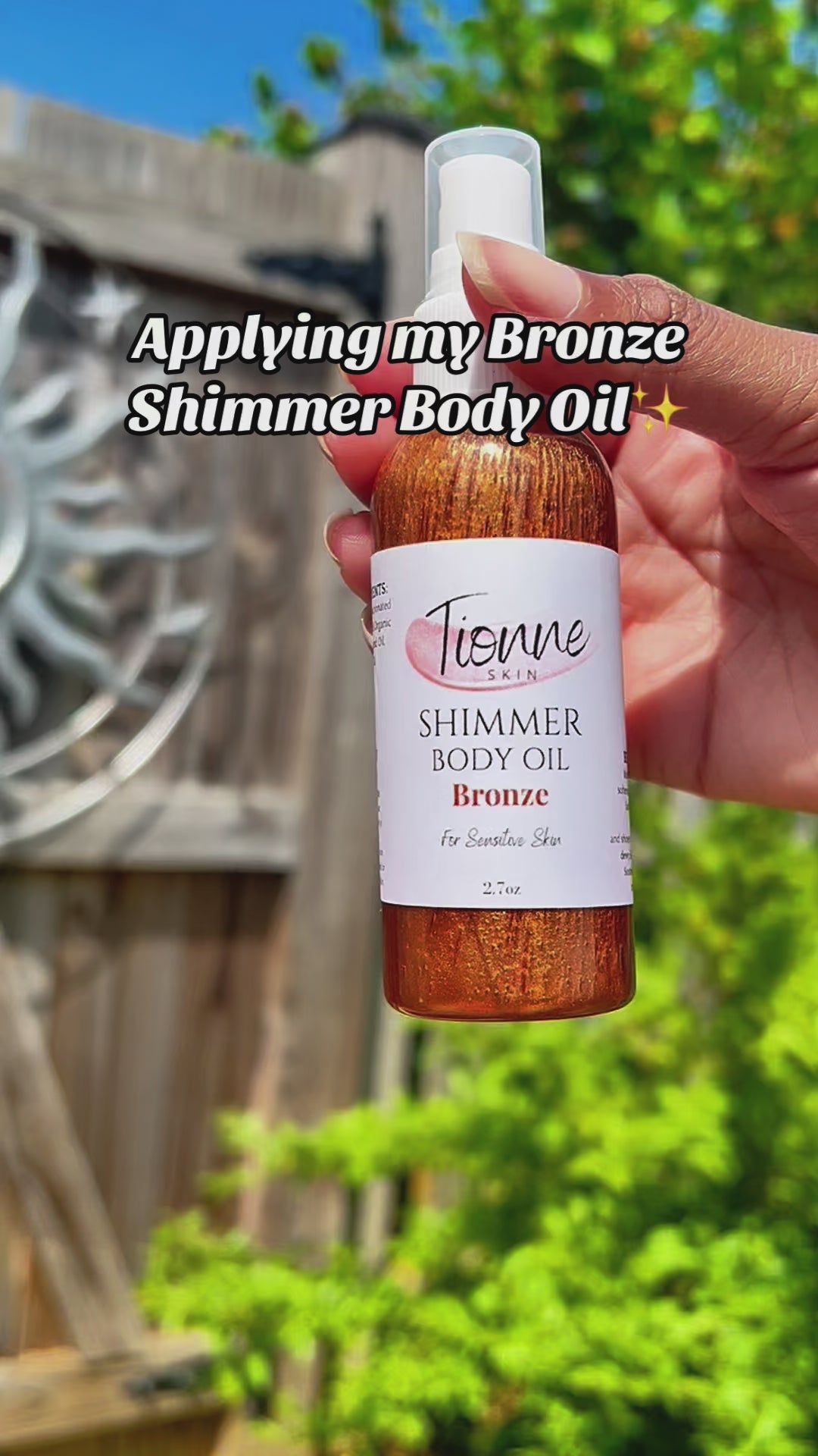 Shimmer Body Oil